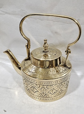 铜茶壶奶茶壶巴基斯坦铜手工艺纯铜壶铜茶壶茶具喝水壶泡茶煮茶