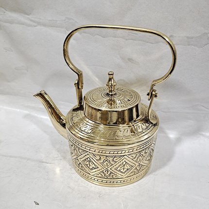 铜茶壶奶茶壶巴基斯坦铜手工艺纯铜壶铜茶壶茶具喝水壶泡茶煮茶