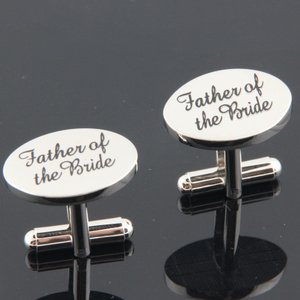 优质法式袖扣 男士cufflinks 婚庆类袖扣 Father of the Bride