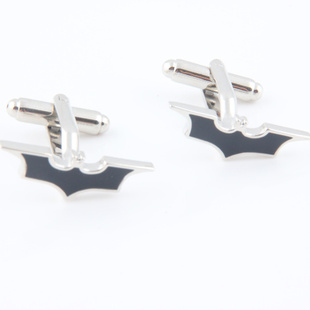 优质法式袖扣袖口袖钉 男士cufflinks  蝙蝠侠归来Batman