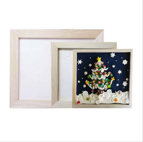 Глина, трехмерная сверхлегкая фоторамка из жемчуга, «сделай сам», со снежинками, поделки ручной работы