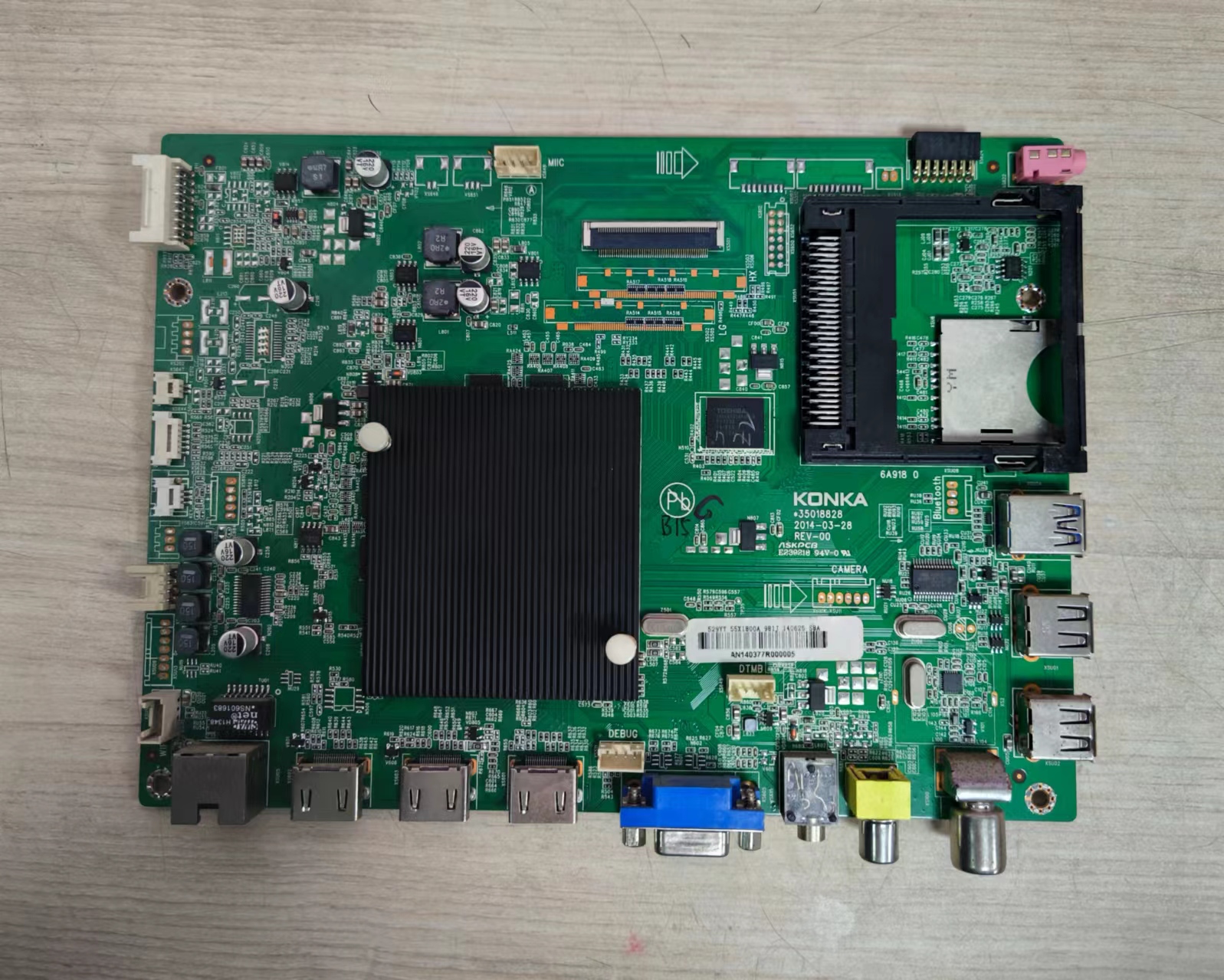 原装康佳LED50/55X1800A主板