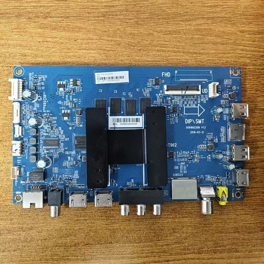 原装海尔LU58G61电视主板