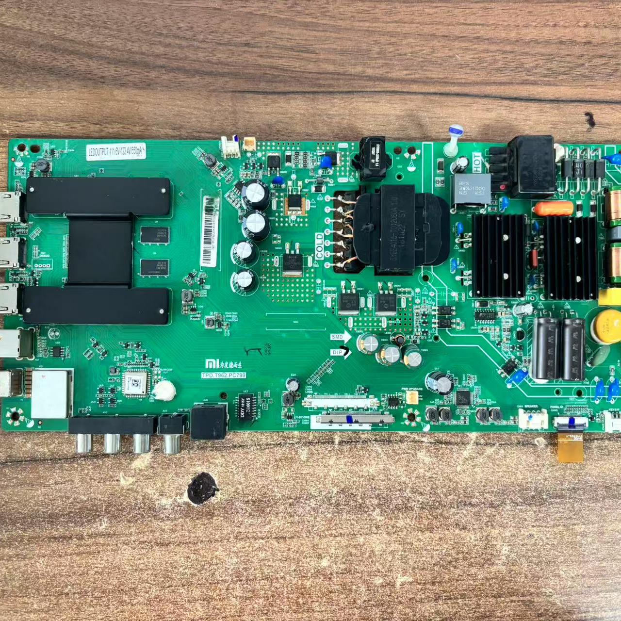 小米L55M5-AD主板TPD.T962.PC799华星屏LVU550CSDX E0022 111.6V