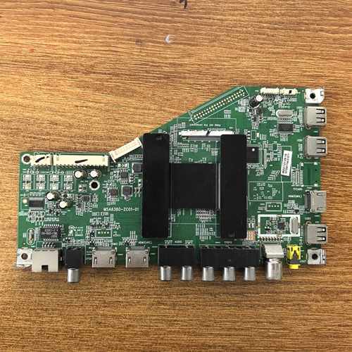 原装海尔LS48H310G电视主板MSA6380-ZC01-01屏LSC480FN02-R实拍图