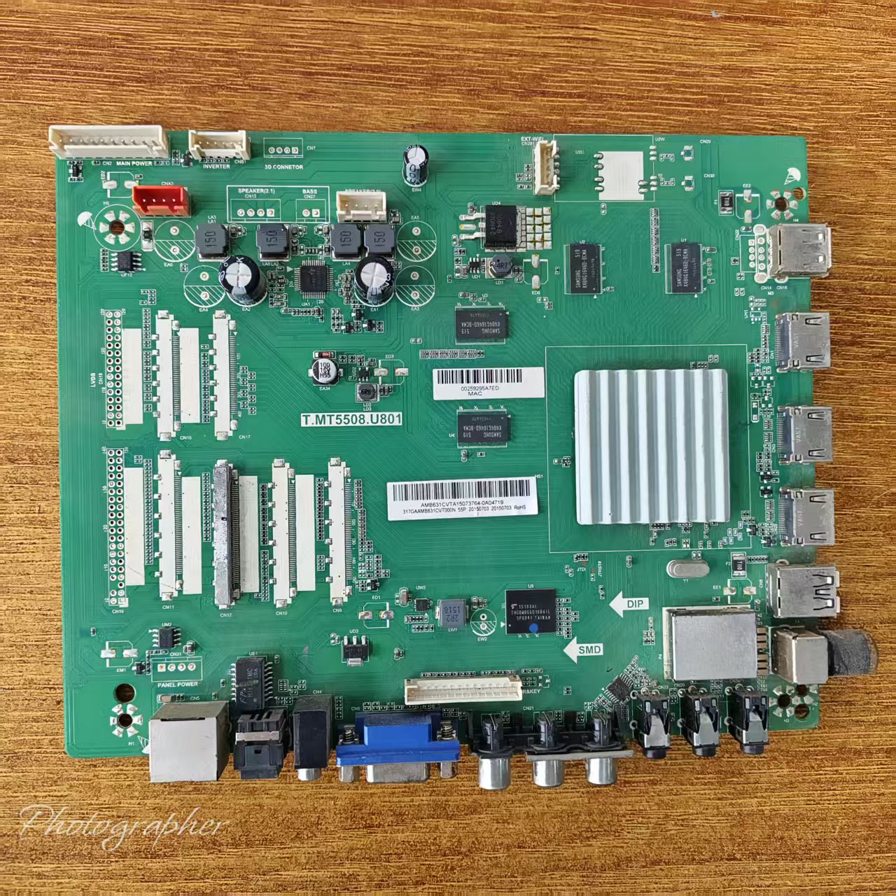 原装PPTV-55P电视主板T.MT5508.U801配屏TPT550U2-EQYSHM.G电路板