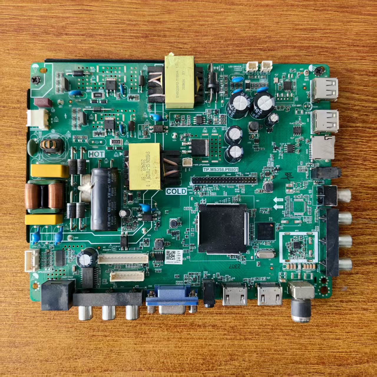 杂牌电视主板TP.MS358.PB801