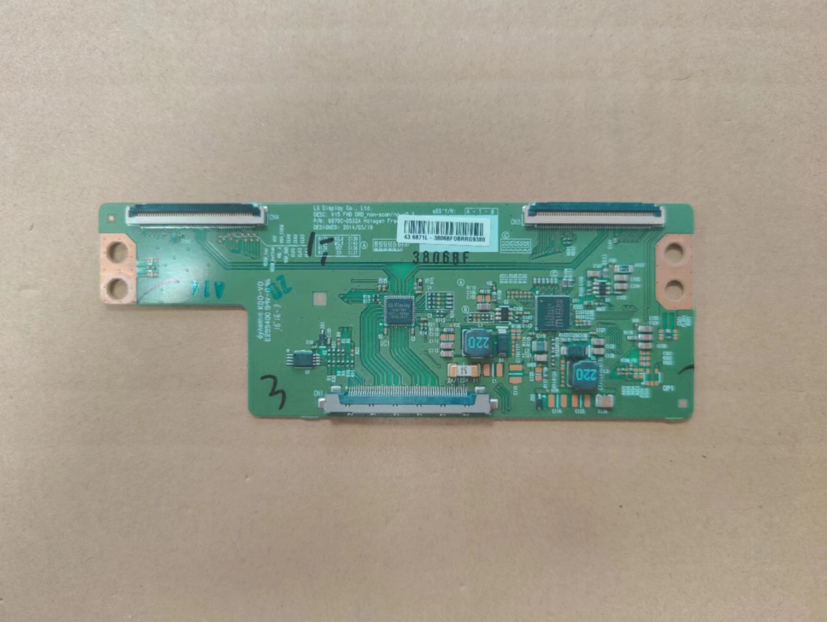 乐视L434FCNN L433L3 L433LN创维43E390E逻辑板6870C-0532A测好发