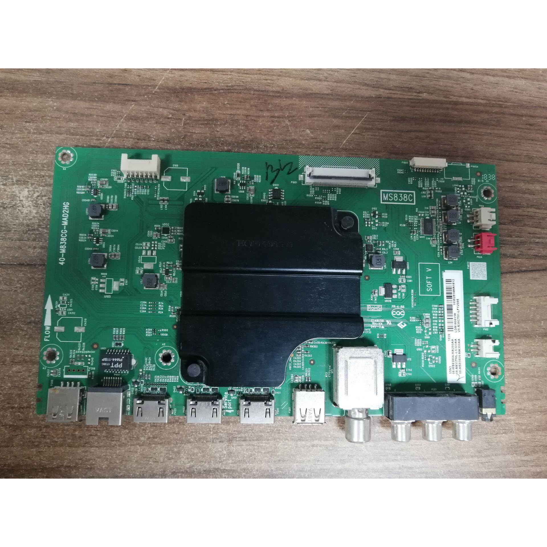 原装 TCL55N3主板40-M838CG-MAD2HG MS83804 屏LVU550ND1L 测好