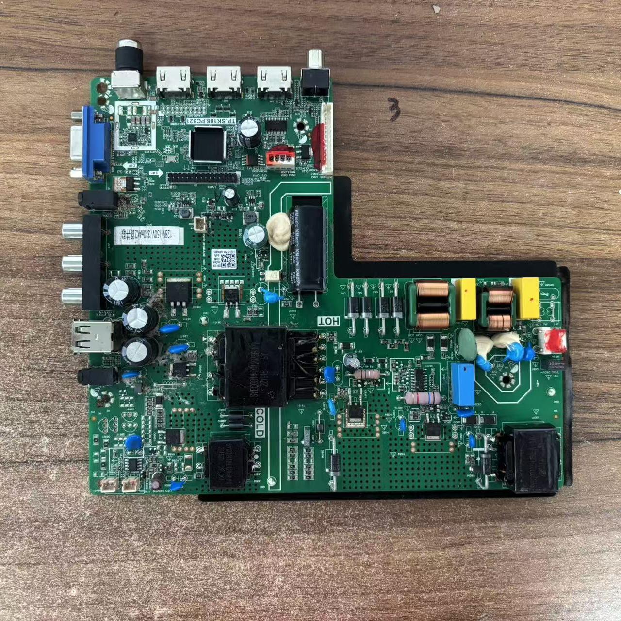 适用于原装拆机三合一 主板TP.SK108.PC821实物图边板ST7461D04-2