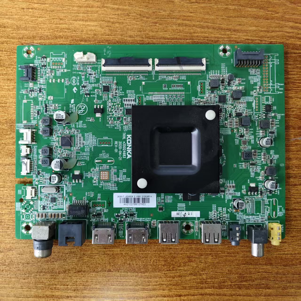 原装现货 康佳 LED55D8电视主板35024683屏2639YT 72002639YT实拍