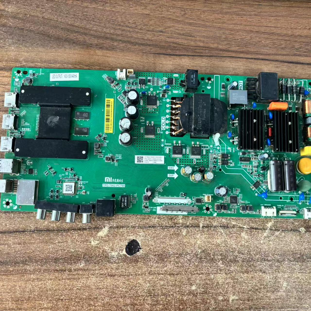 原装 小米 L55M5-AQ 主板 TPD.T962.PC799 配屏MI55TV-SDC/MI50TV