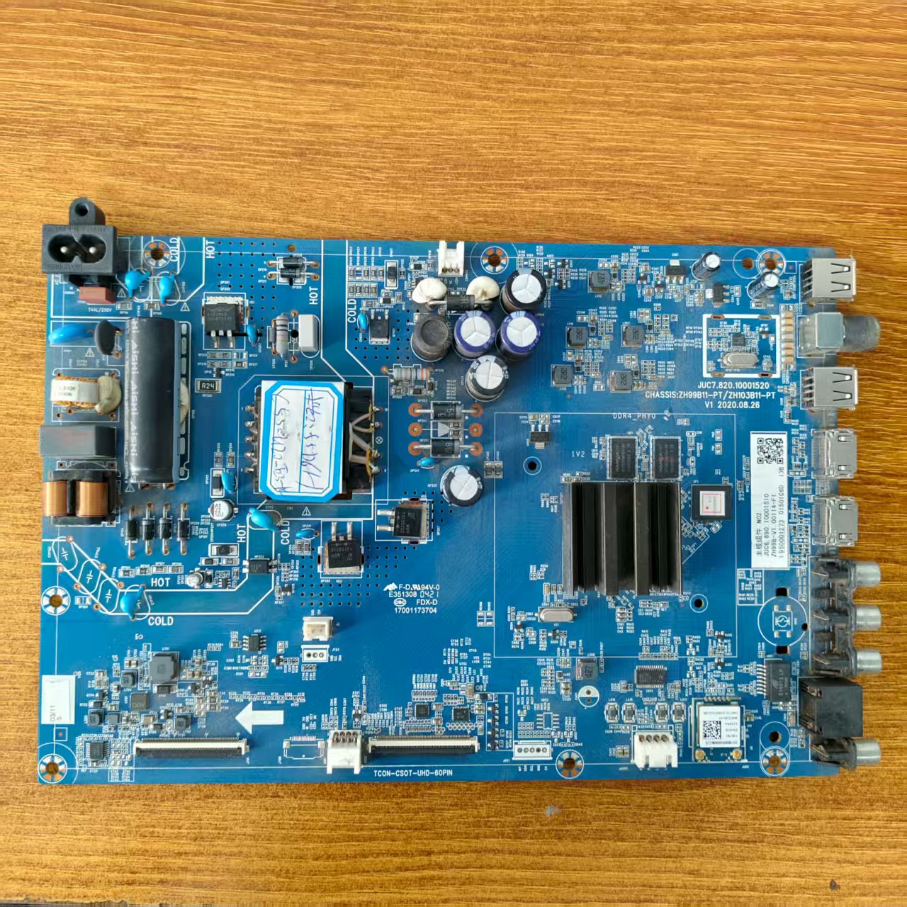 原装长虹55D6H电视主板