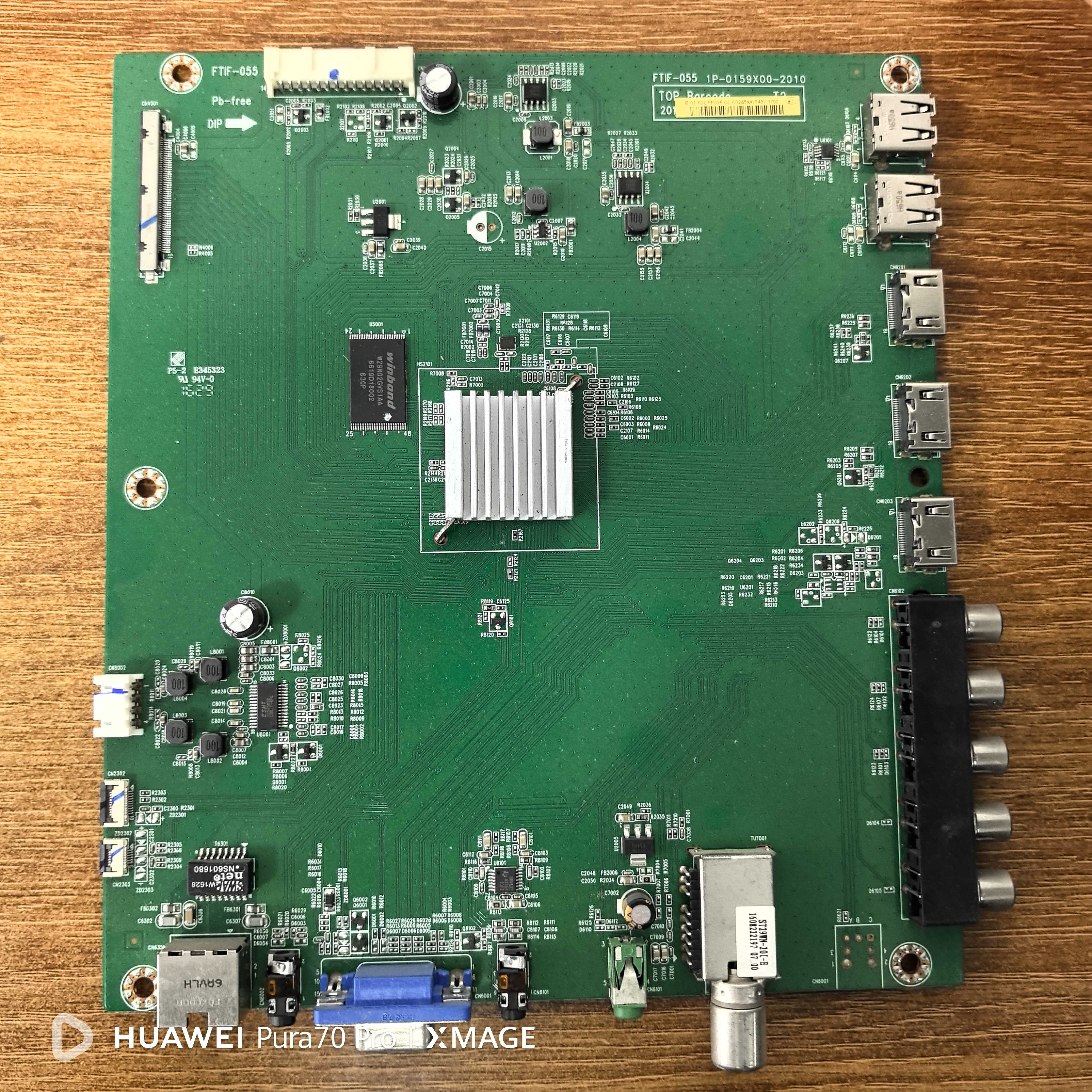 拆机夏普 LCD-60NX100A主板FTIF-055 1P-0159X00-2010屏S600DHB-1