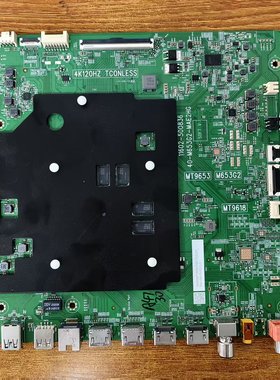 原装TCL 65T7G电视主板40-M653G2-MAE2HG屏LVU650NDDL CS9W05实拍