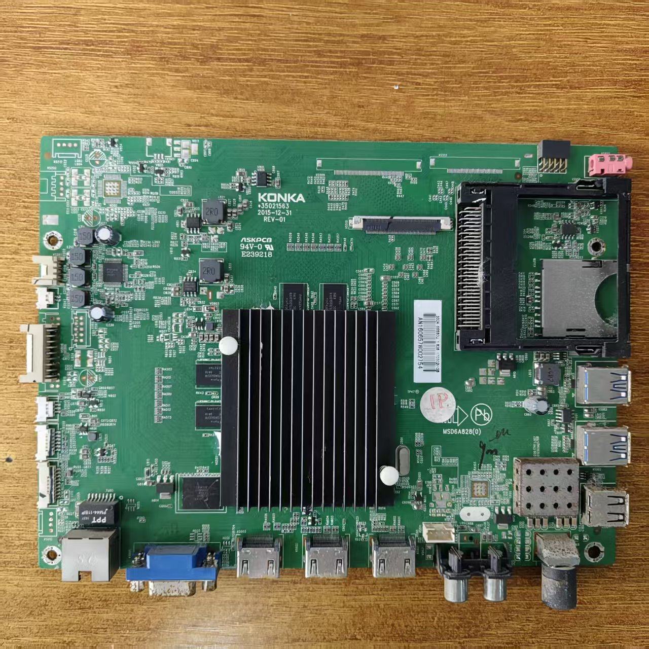 康佳LED55S80U电视主板