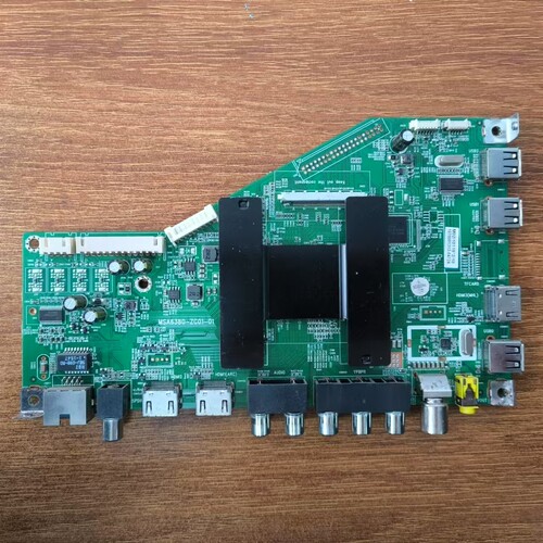 原装海尔LS48H310G电视主板MSA6380-ZC01-01配屏LSC480FN02测试好