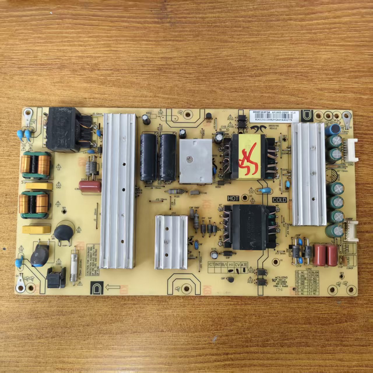 原装 拆机 海尔 LS55AL88E88电源板AY160D-2SF05 0090726973A现货 - 实物图