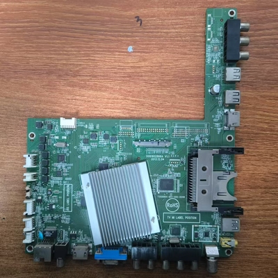 原装 海尔 U50H7电视主板0091802868A V1.1配屏V500DK2-KS1实拍图