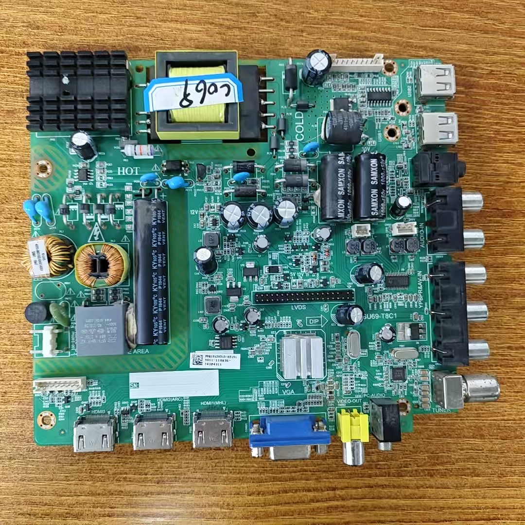 长虹 43M1主板TSU69-T8C1 4715-SU69T8-A5233K01配屏HV430FHB-N10