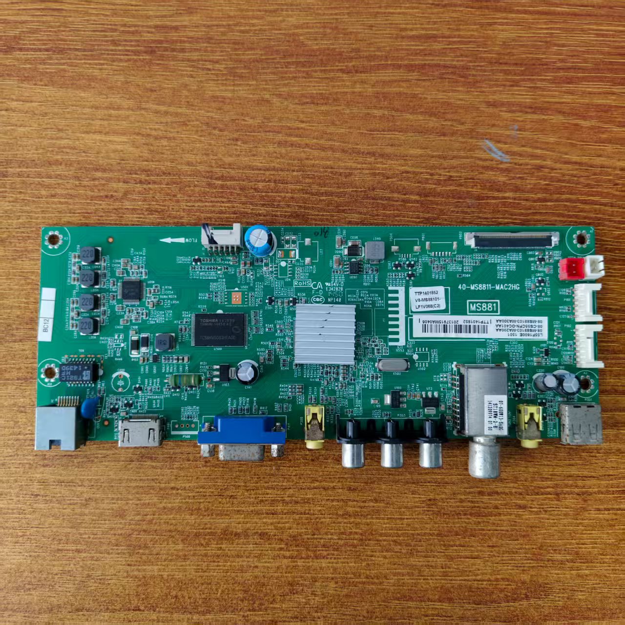 原装TCLL55F1600E电视主板