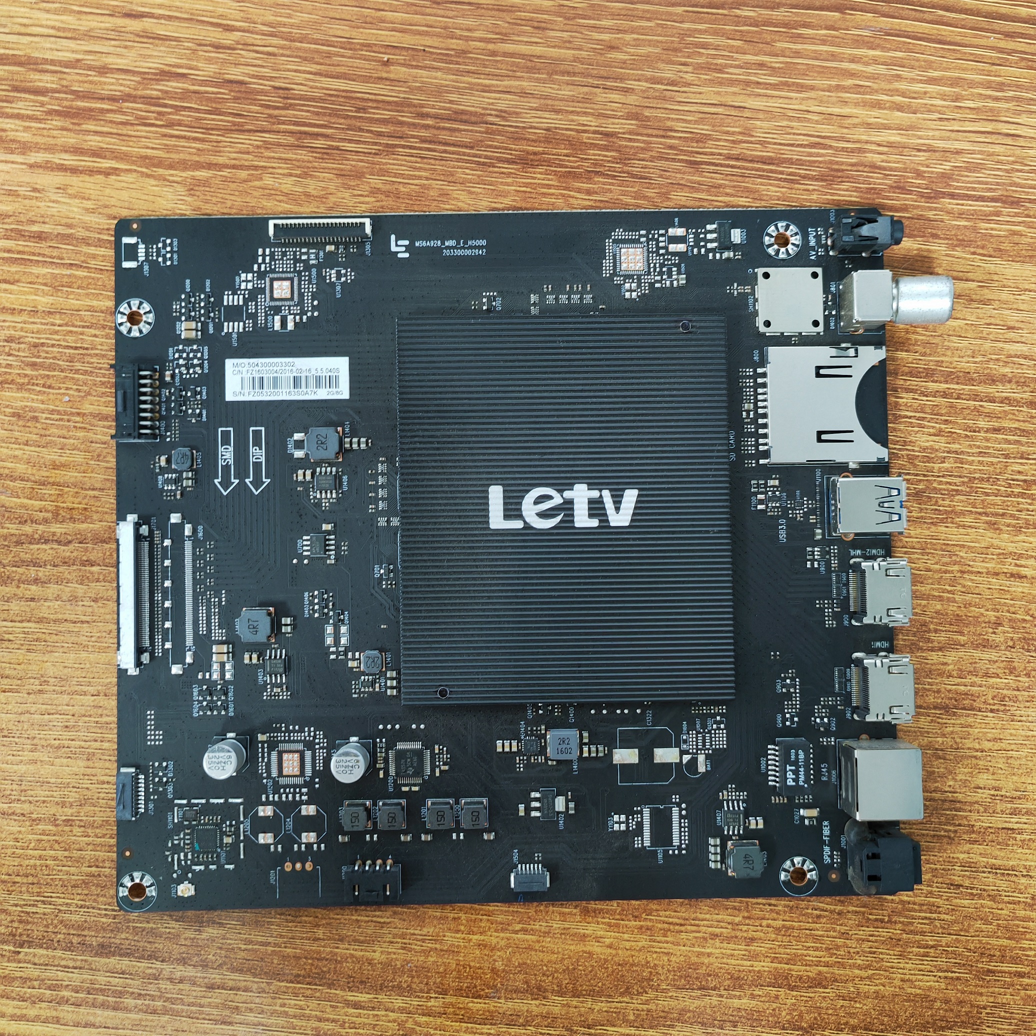 原装乐视L433A3主板MS6A928-MBD