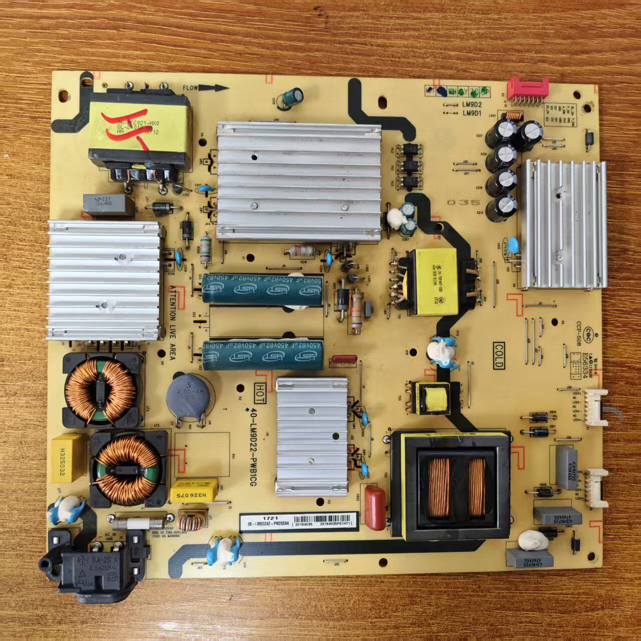 原装 TCL D55A9C液晶电视电源板40-LM9D22-PWB1CG 08-LM9D2A2实拍