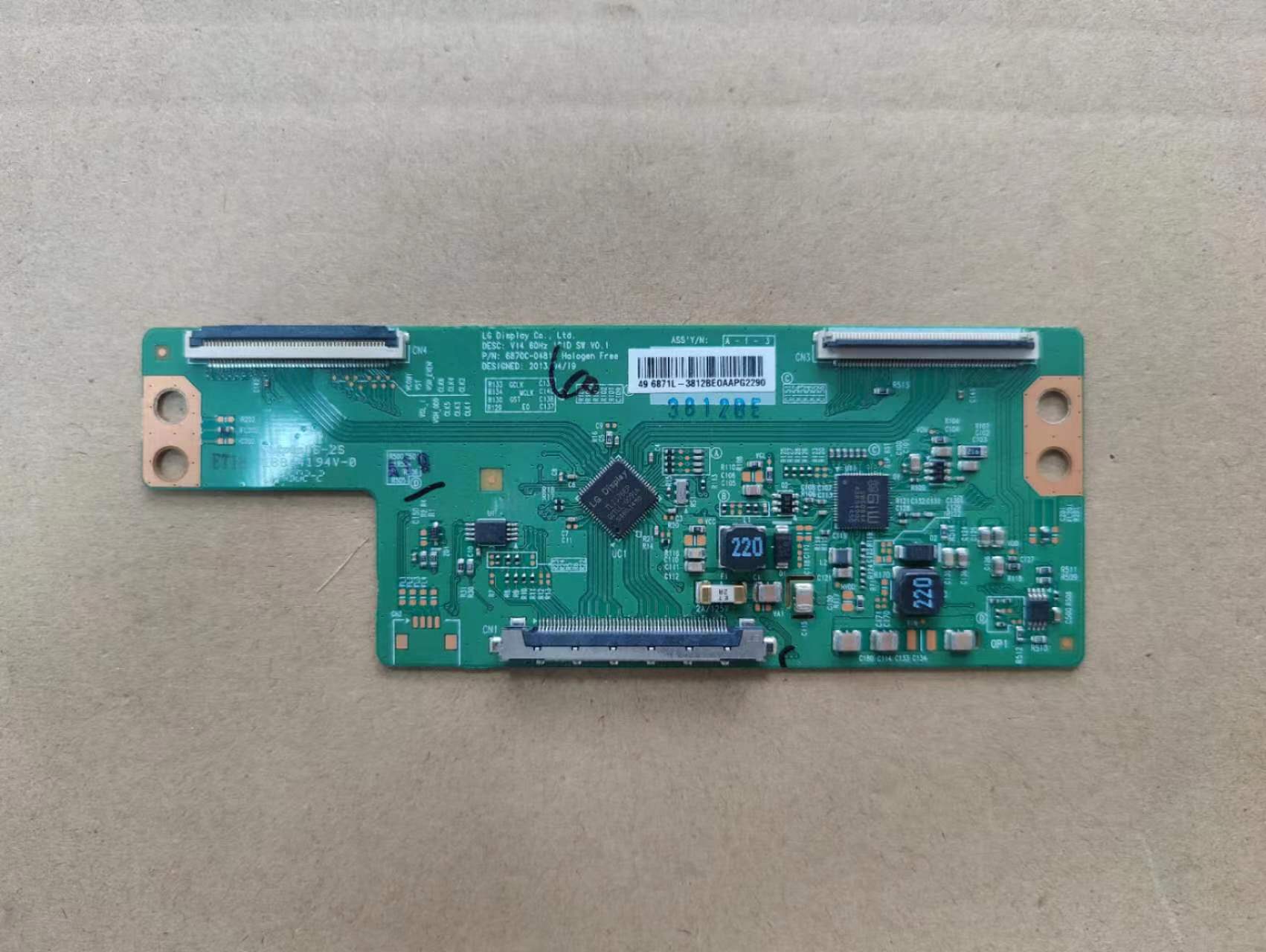 原装拆机长虹LED49C1000N  49E360E 逻辑板6870C-0481A 实物拍摄