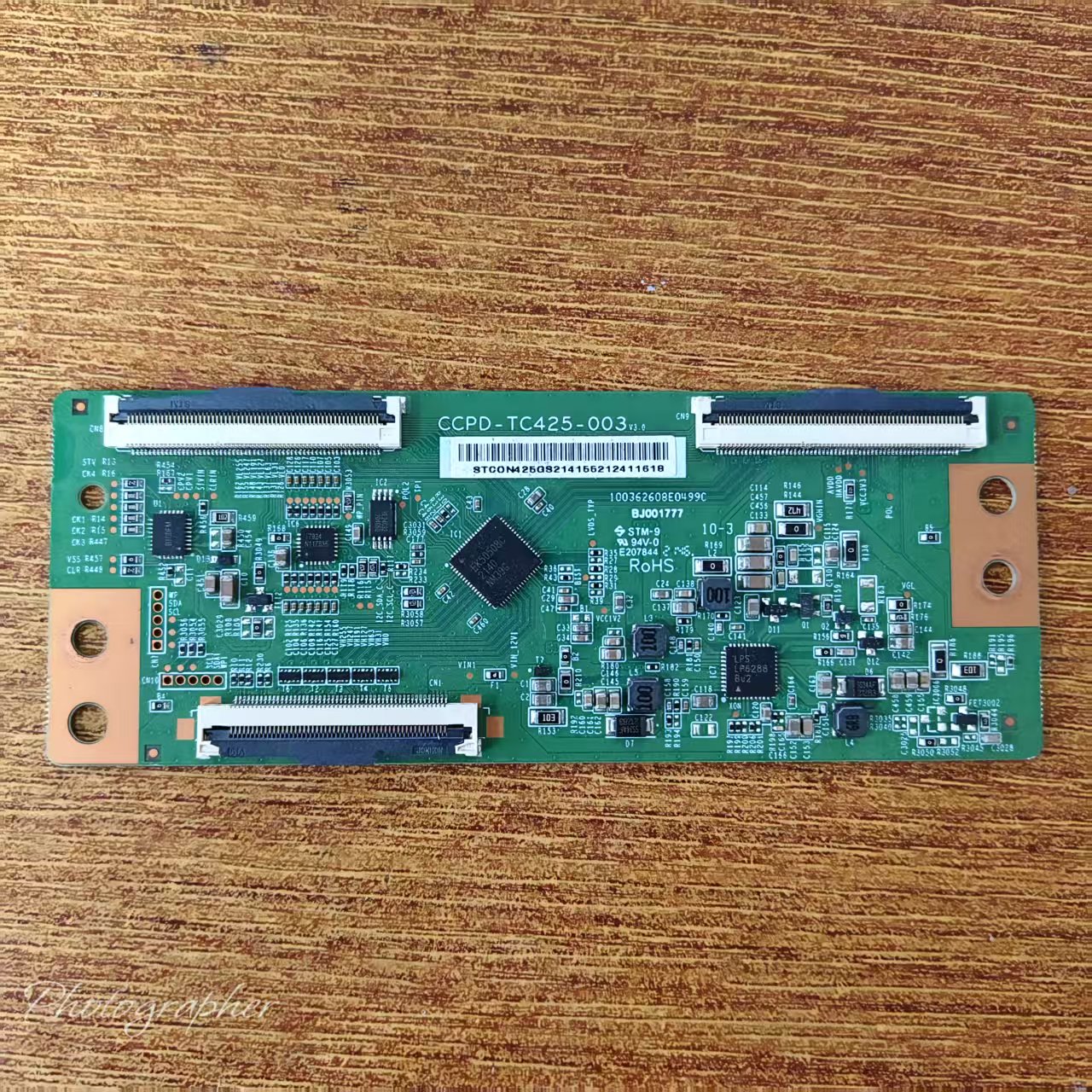 原装 TCL 43L2F小米L43R6-A L43M7-EA逻辑板CCPD-TC425-003实物图