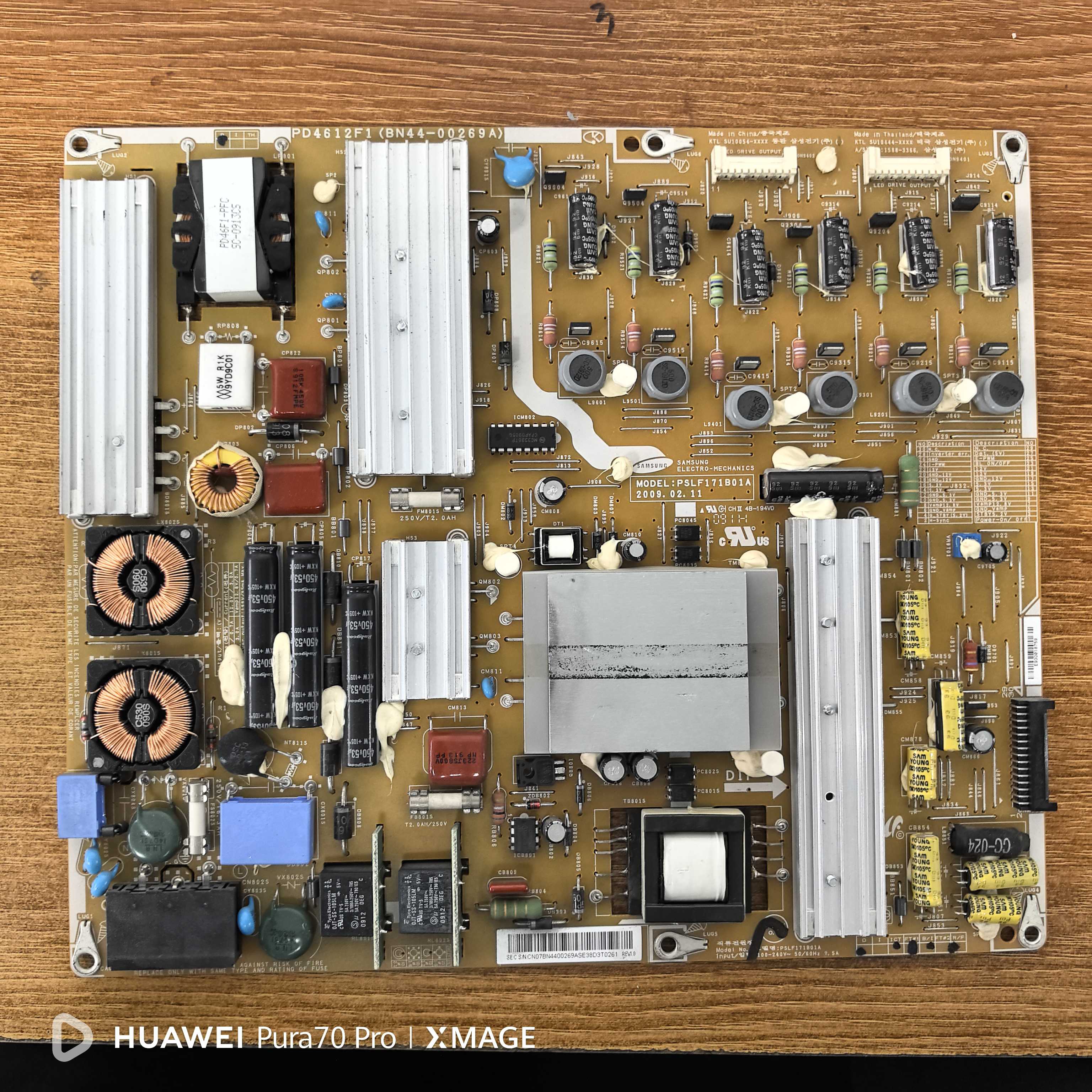 原装三星UA46B7000WF电视电源板PSLF171B01A BN44-00269A测好发货