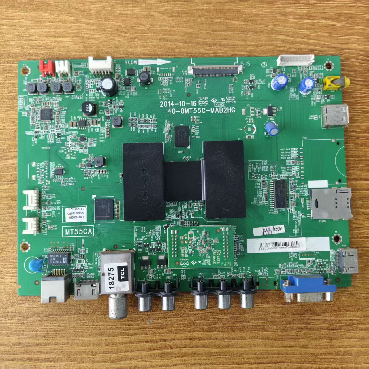 TCLL50F2850A电视主板