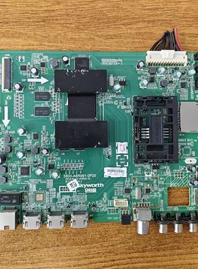 原装 创维 49E710U电视主板5800-A8R991-0P20屏REL490WY LD0 试好