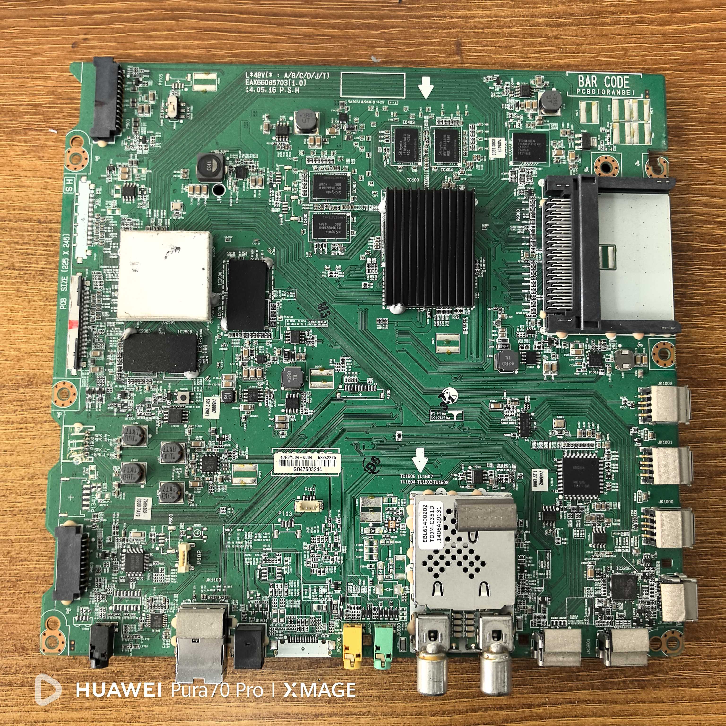 原装海尔LE48A700K电视主板0091802300 V0.3配屏LTA480HW01测试好
