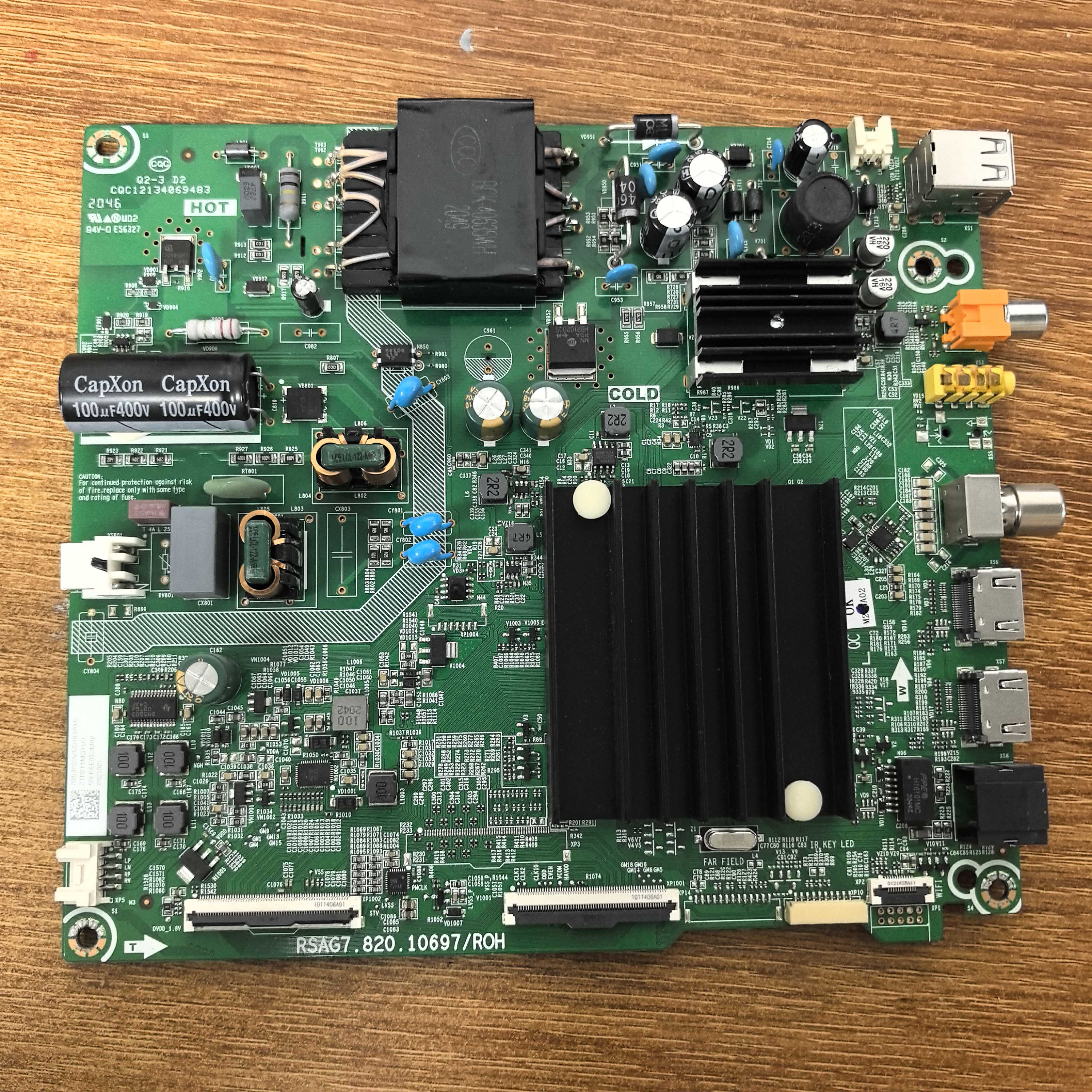 原装海信 55H55E液晶电视主板RSAG7.820.10697屏HD550Y1U72测试好