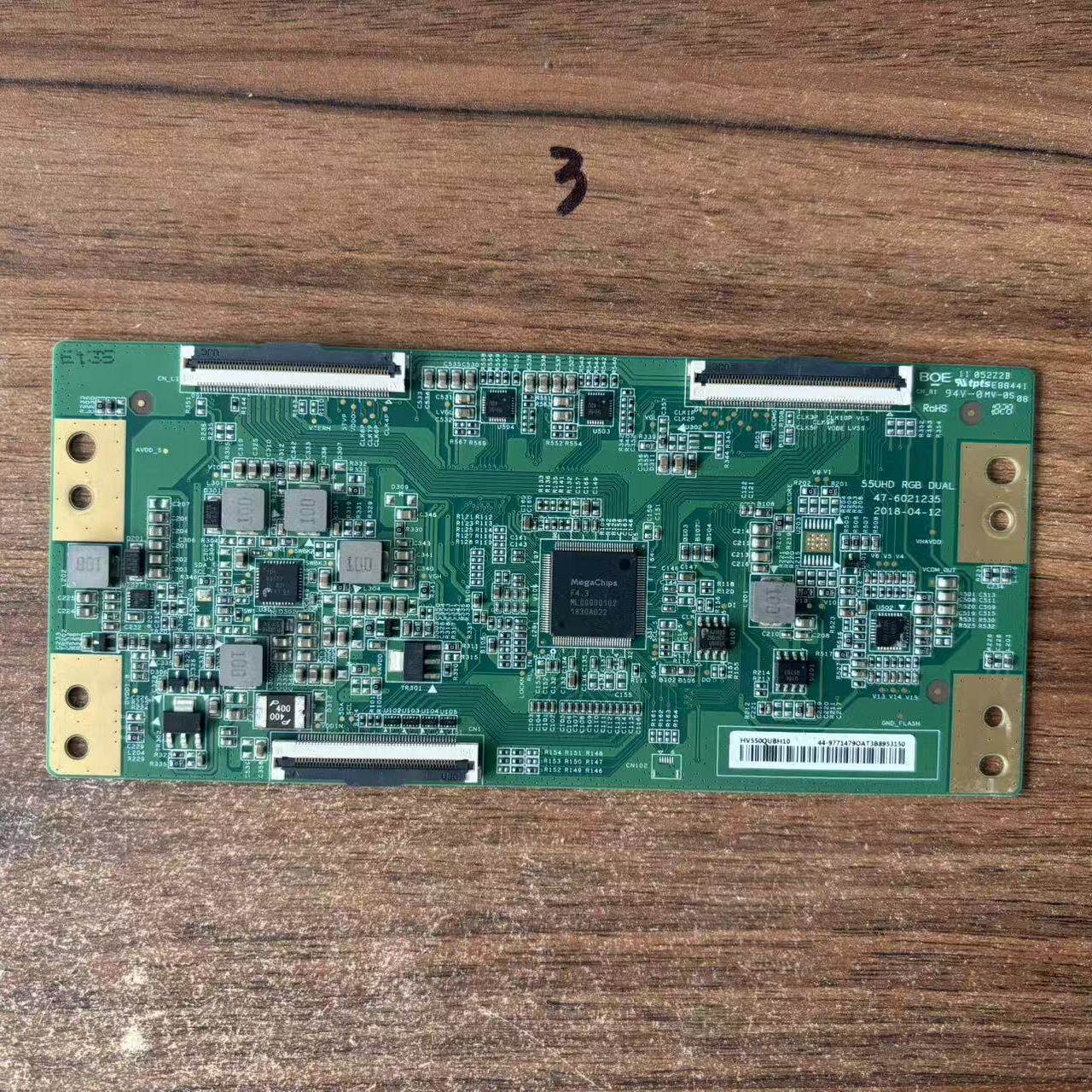 原装小米L55M5-AD逻辑板55UHD RGB DUAL 47-6021235非代用实图