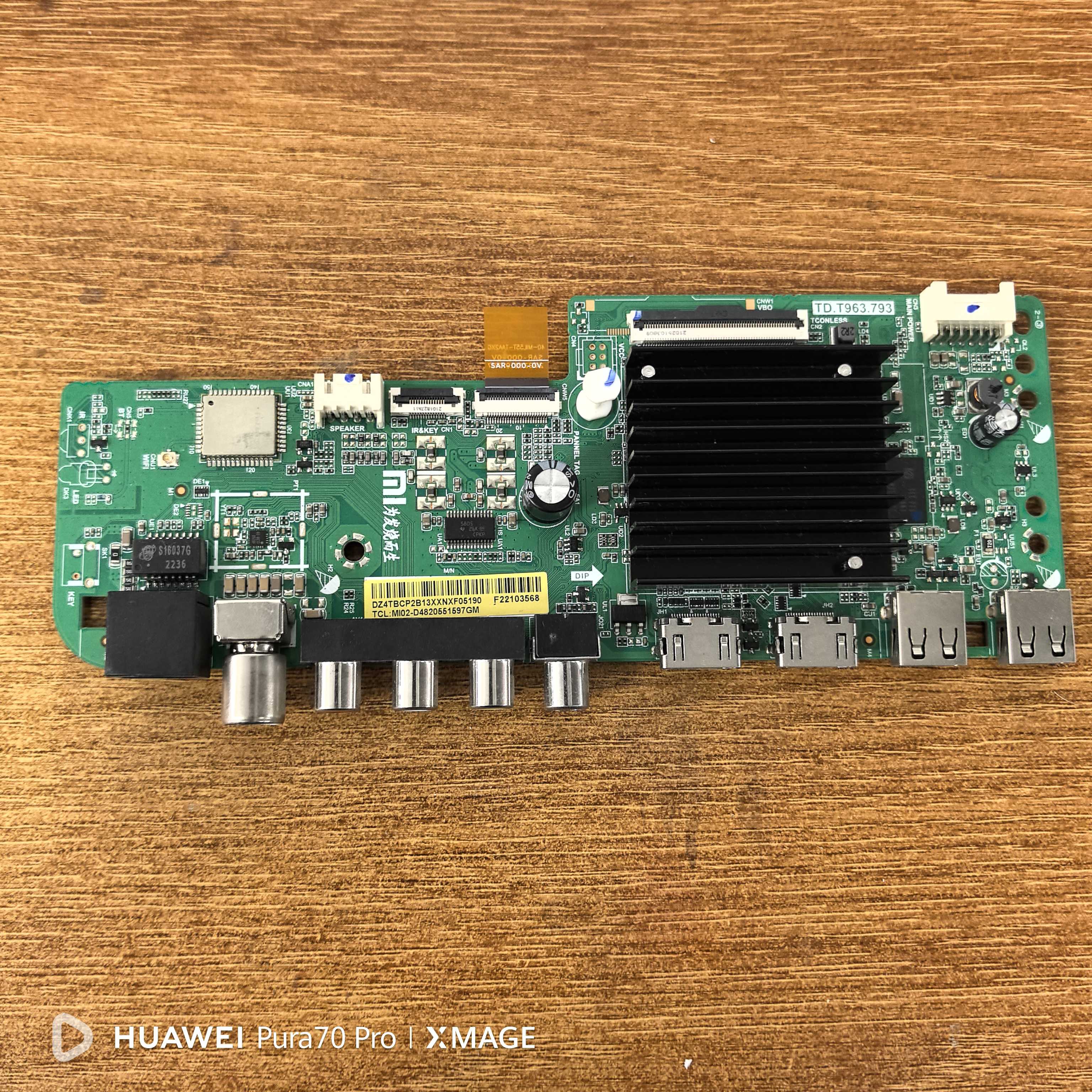 原装 小米 L55M7-EA电视主板TD.T963.793配屏L55M7-EA-CS0T电路板