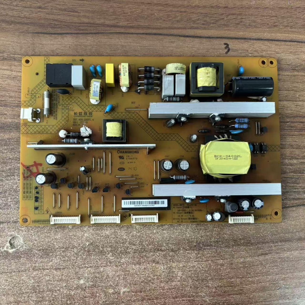 原装长虹3D55C2000i电源板XR7.820.232V1.4 HSL35D-8M7 160