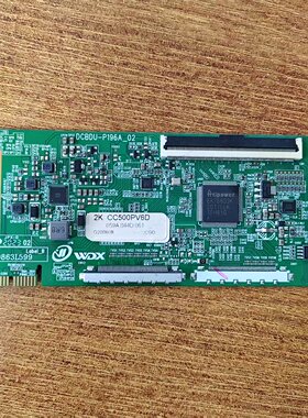 原装 拆机 50寸电视逻辑板DCBDU-P196A_02 白条码CC500PV6D现货好