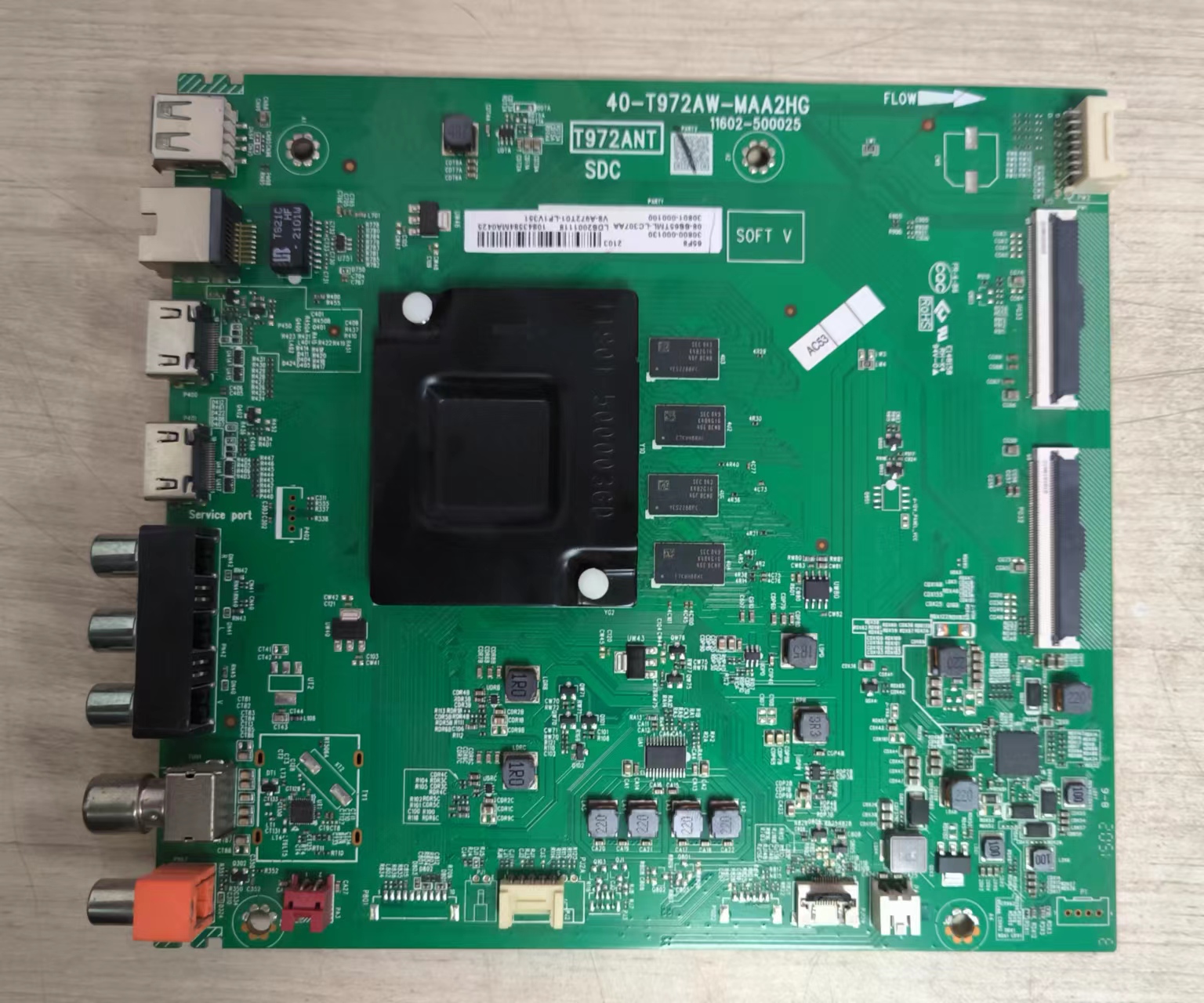 原装TCL65F8电视主板