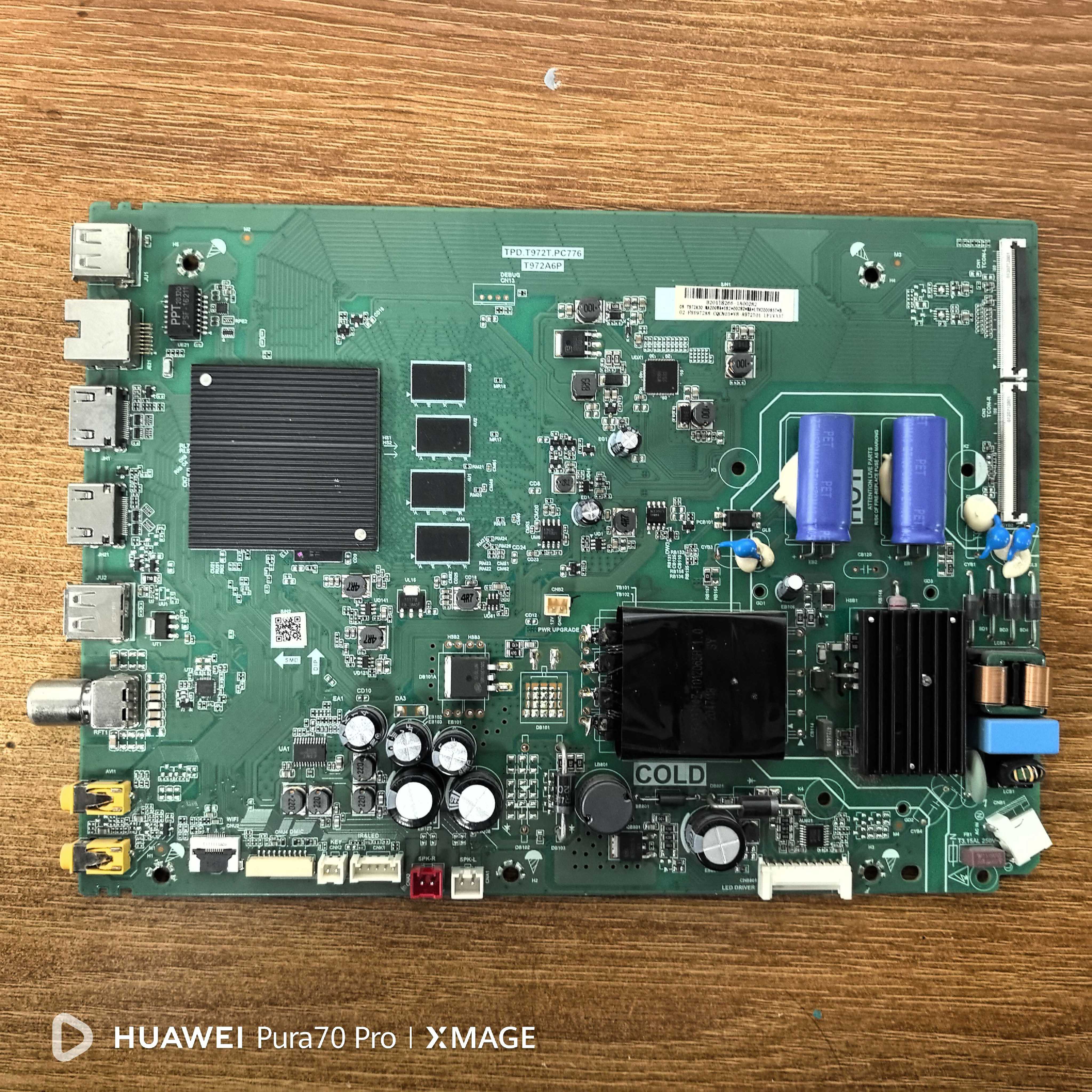 原装现货TCL 50V8 50D8主板TPD.T972T.PC776屏LVU500NDEL测试好发