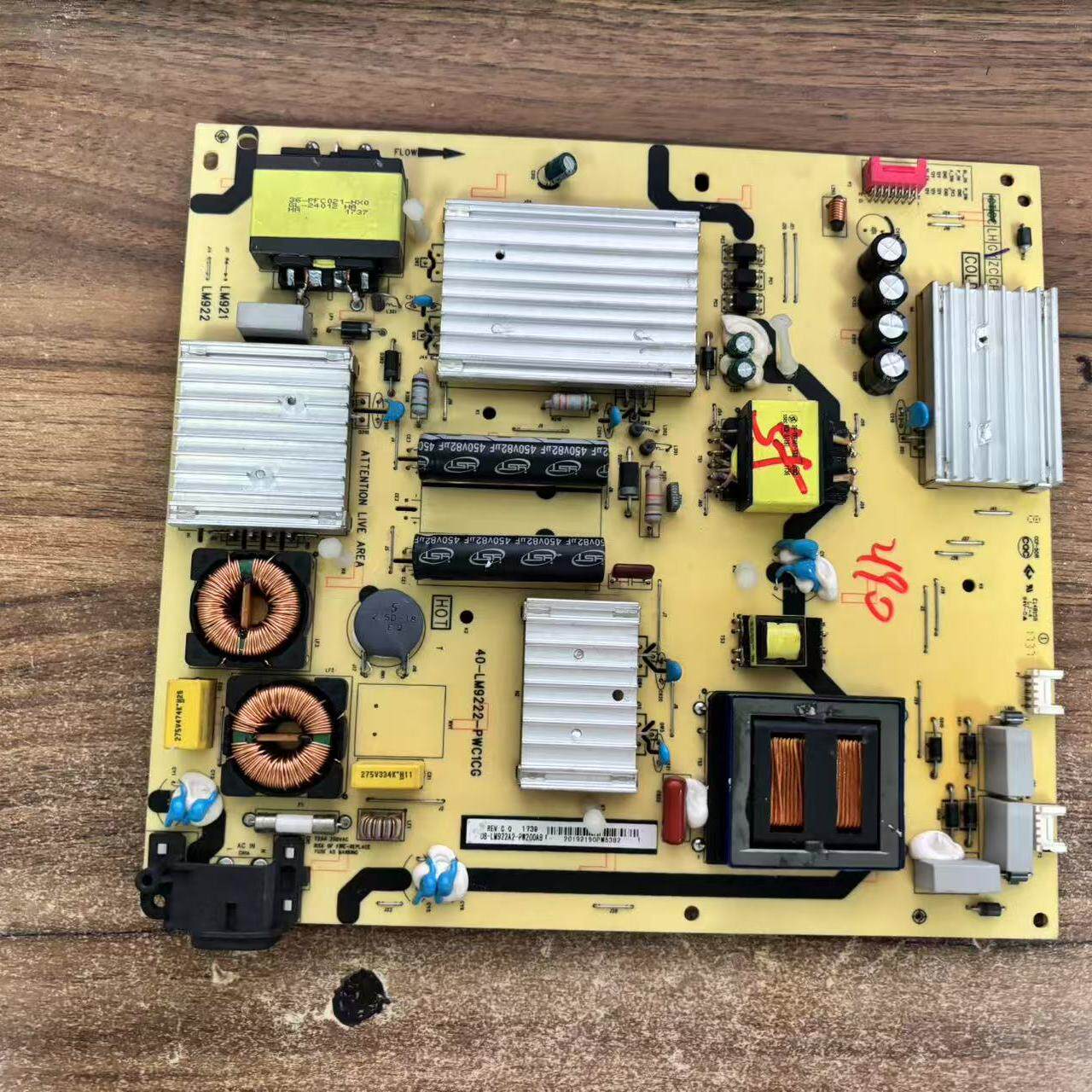 TCL L55P1S-CF D55A930C D55A9C LA980CUD电源板40-LM9222-PWC1CG