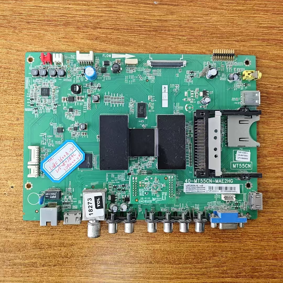 TCL L48F3600A-3D主板40-MT55CN-MAE2HG屏LVF480SE4L SD9W00 实拍