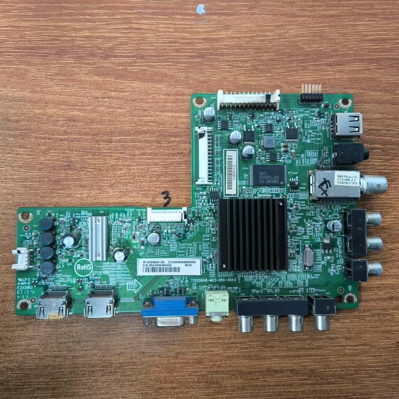 海尔LED42Z500主板715G5848-M03-000-004K屏TPT420H2-HVN04测试好