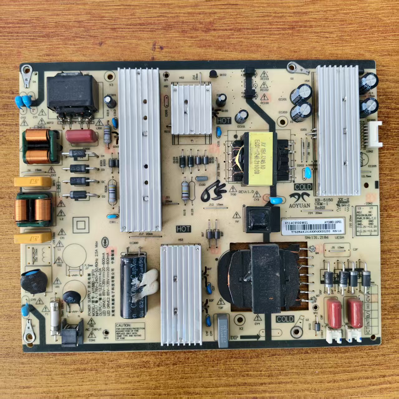 小米电视E65XL65M5-EA电源板