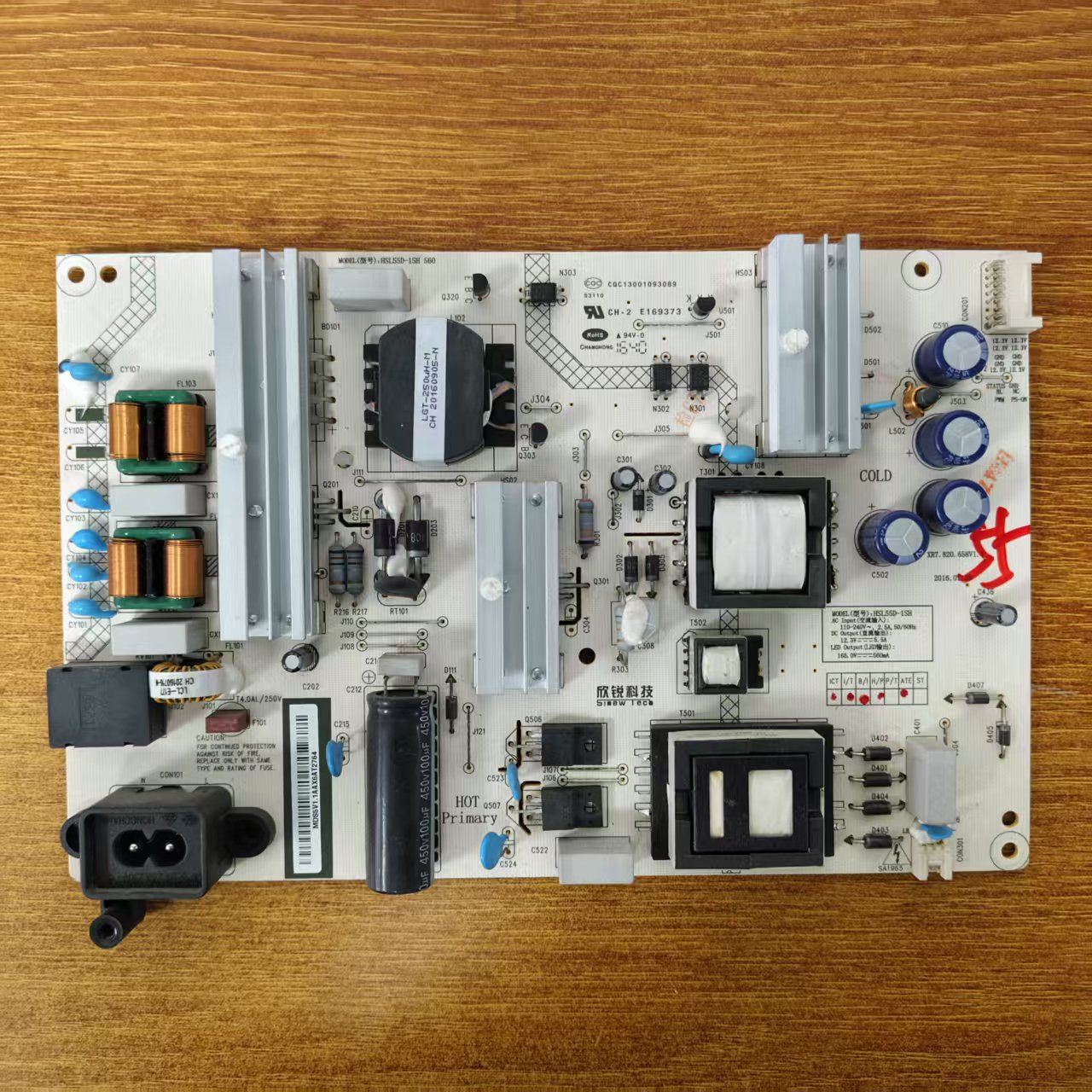 原装长虹55G655Q3T电源板