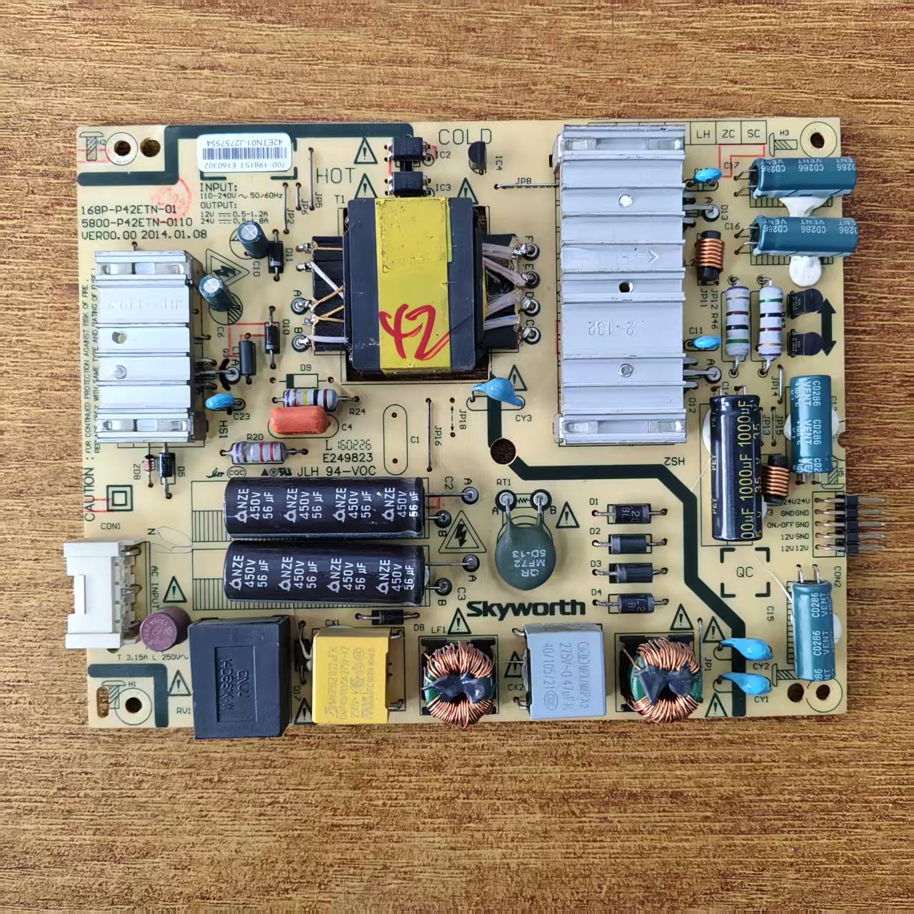 创维42E361W42E5CHR42X5电源板