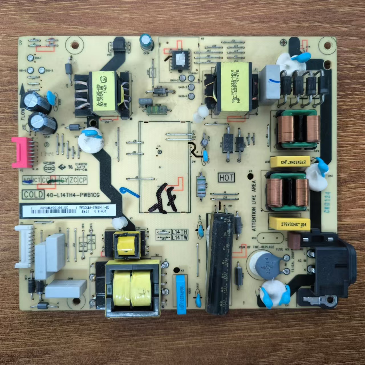 TCL55P4/L50P2-UD电源板