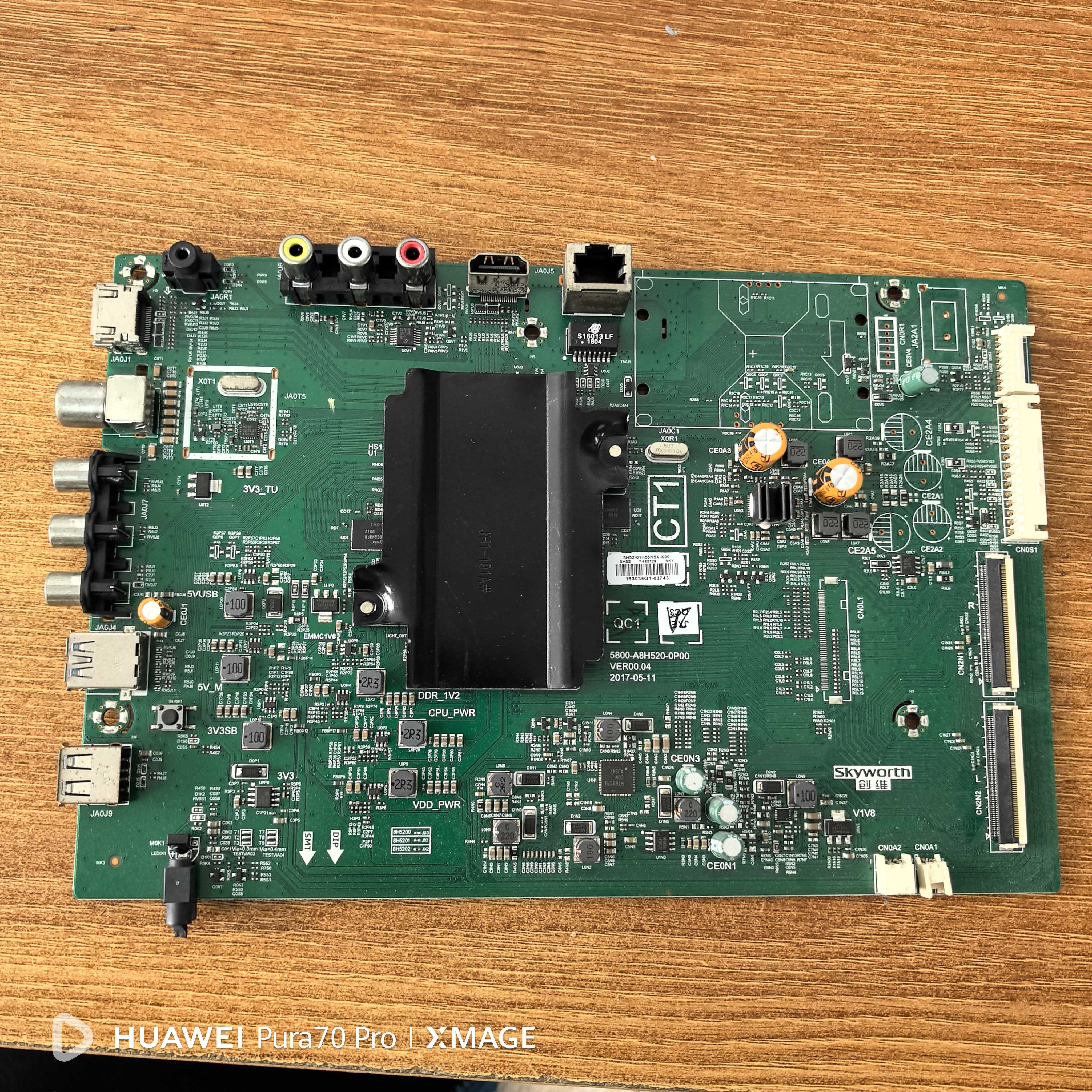 原装创维酷开55K5X主板5800-A8H520-0P00屏RDL550WY(LD0-705)现货