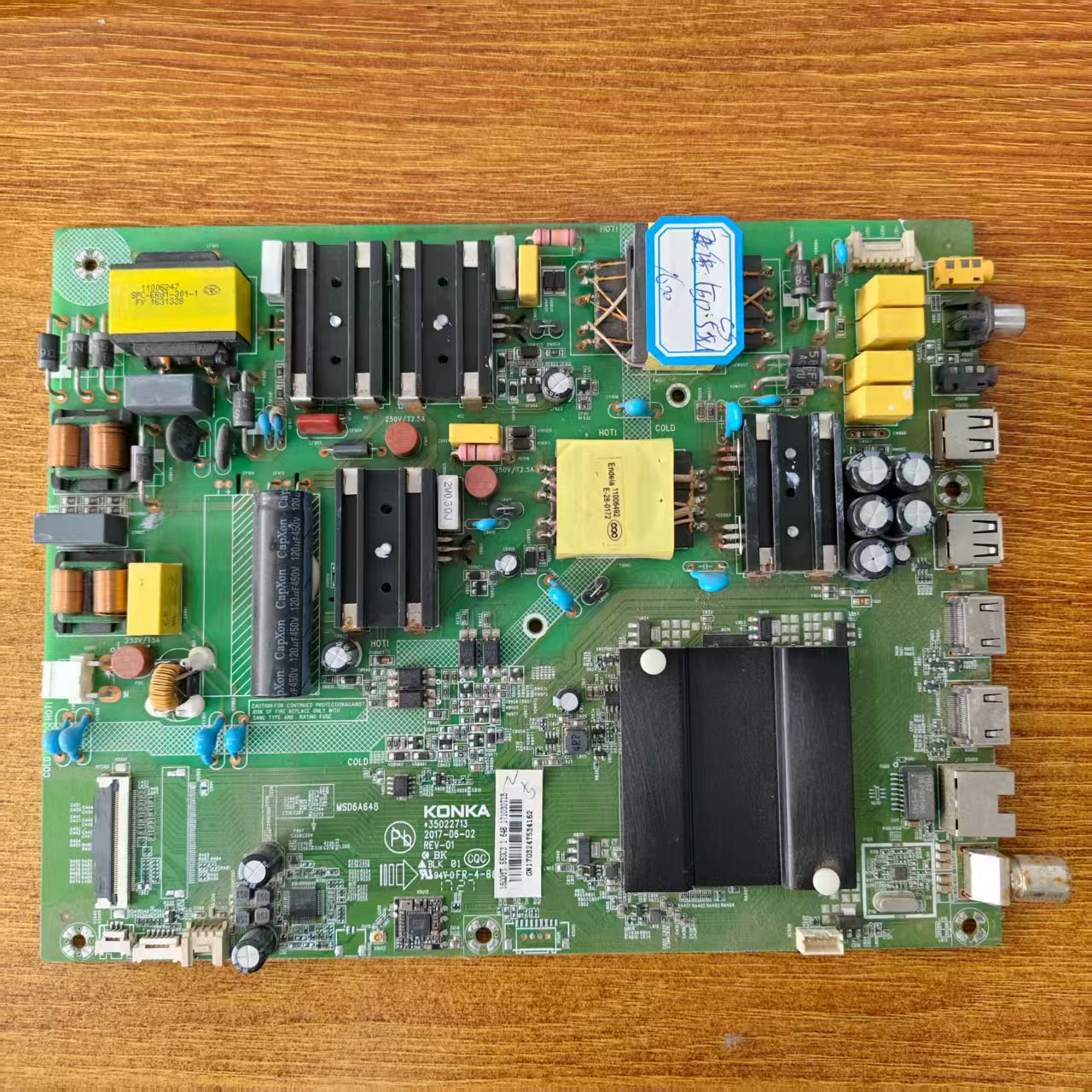 原装康佳LED55UC3液晶电视主板