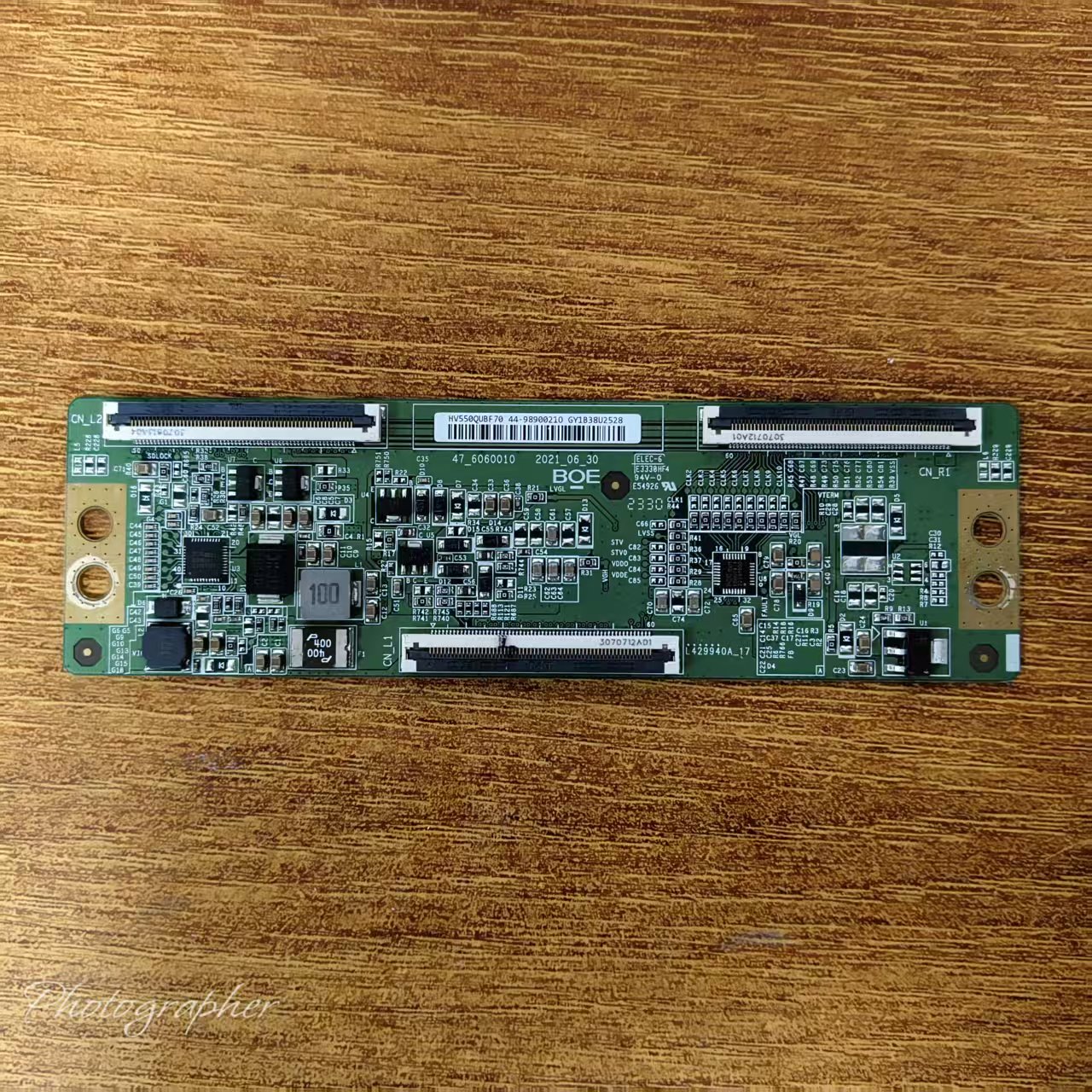 原装现货 小米 L55M7-EA电视逻辑板47_6060010 HV550QUBF70实物图